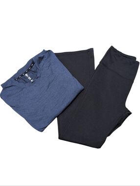 L3GEND Workout Outfit Bootcut Dri fit Pants And Long Sleeve XL Top Large Pants